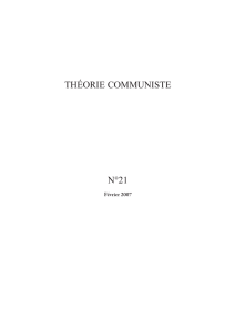 théorie communiste n°21