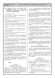 JOURNAL OFFICIEL DE LA REPUBLIQUE ALGERIENNE