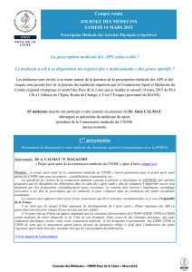 La prescription médicale des APS existe-t-elle ? Le médecin a-t