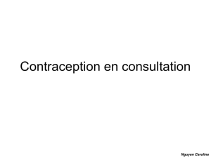 Contraception en consultation