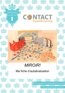 miroir! - Embassy of Education