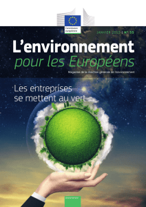 L`Environnement pour les Européens