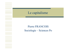 Le capitalisme - pierrefrancois