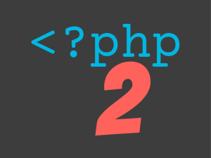 Cours PHP2