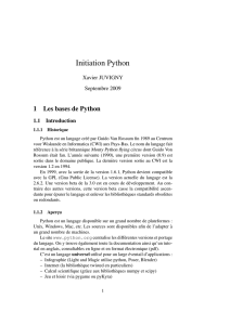 Python - Association ARISTOTE
