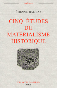 Cinq Études du Matérialisme Historique