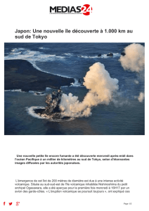 Japon: Une nouvelle île découverte à 1.000 km au sud