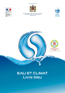 EAU ET CLIMAT Livre bleu