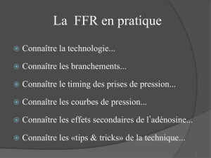 La FFR en pratique