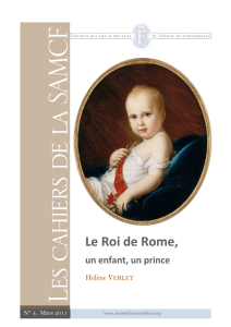 Le Roi de Rome - Les Amis du Château de Fontainebleau