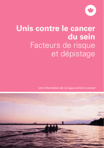 Unis contre le cancer du sein