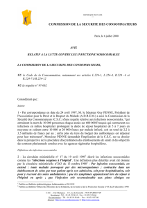 Télécharger l`avis  - Commission de la sécurité des