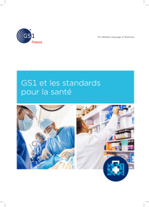 GS1 et les standards pour la santé