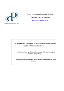 Les instruments juridiques et financiers de la lutte contre le