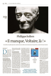 Il manque, Voltaire, là