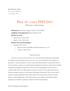 PHY2601 - Université de Montréal
