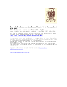 Searchable pdf - The Hume Society