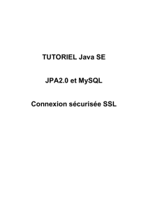 TUTORIEL Java SE JPA2_SSL