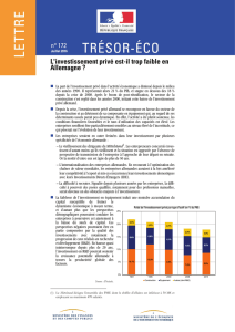 L`investissement privé est-il trop faible en Allemagne