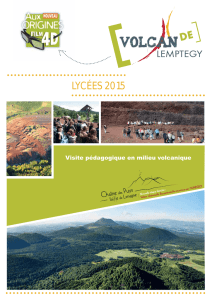 LYCÉES 2015 - Volcan de Lemptégy