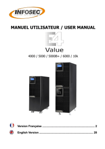 manuel utilisateur / user manual