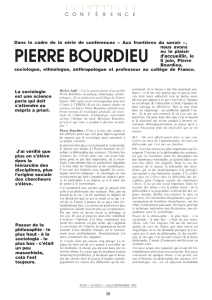 PIERRE BOURDIEU