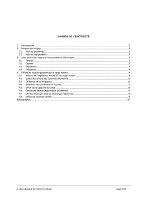 L:\Les dangers de l`électricité.doc page 1/10 DANGERS DE L