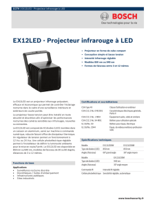 EX12LED - Projecteur infrarouge à LED