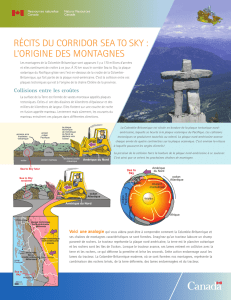 Récits du coRRidoR sea to sky - Publications du gouvernement du