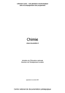 Chimie - NTE Lyon 1