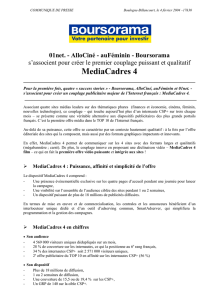 MediaCadres 4 - Groupe Boursorama