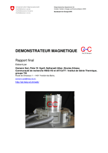 demonstrateur magnetique