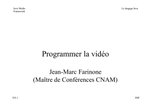 Programmer la vidéo - Page personnelle de Hugo Potier