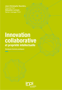 Innovation collaborative et propriété intellectuelle