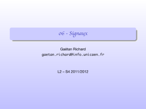 Signaux - Gaétan Richard