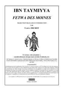 Fetwa des Moines - Islamic Philosophy Online