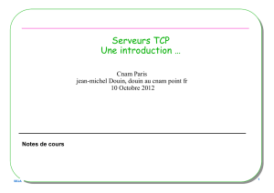 Serveurs TCP - JFOD