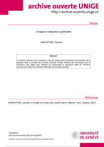 Master Reference - Archive ouverte UNIGE