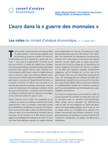 L`euro dans la « guerre des monnaies