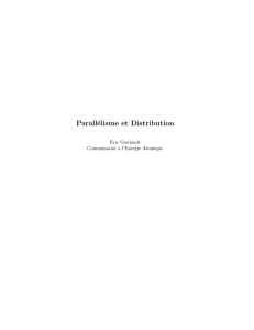 Parallélisme et Distribution - Départements