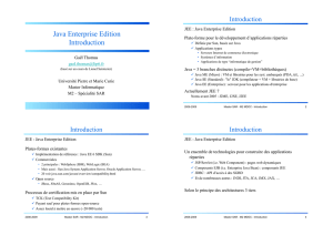 Java Enterprise Edition Introduction