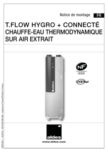 t.flow hygro + connecté chauffe-eau thermodynamique