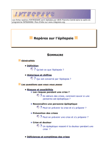 Repères sur l`épilepsie - Handi-Pacte Franche