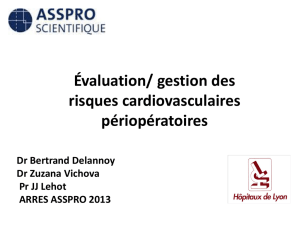 Evaluation / gestion des risques cardiovasculaires