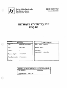 physique statistique ii phq 440