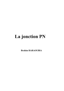 La jonction PN