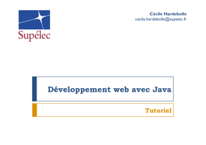 Développement web avec Java