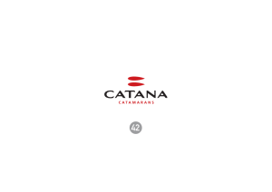 Brochure catana 42 - Catana Catamarans