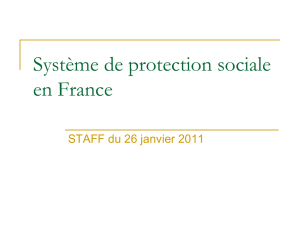 Système de protection sociale en France