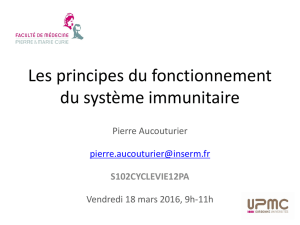 Le système immunitaire